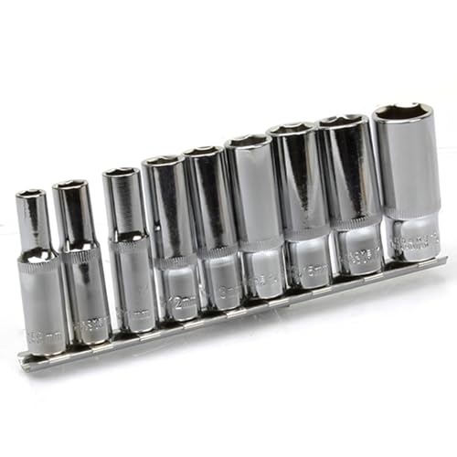 BandelOne enthält Langnuss-Satz 3/8" Zoll SW 8-19 mm Steckschlüssel Tief Langnüsse 9-tlg. 6-Kant BandelOne enthält Langnuss-Satz 3/8" Zoll SW 8-19 mm Steckschlüssel Tief Langnüsse 9-tlg. 6-Kant von BandelOne