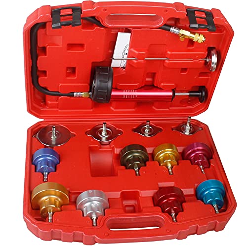 BandelOne enthält Kühlsystem Abdrückgerät Kühler Druckprüfung Pumpe Adapter Tester Set Satz 14-tlg von BandelOne