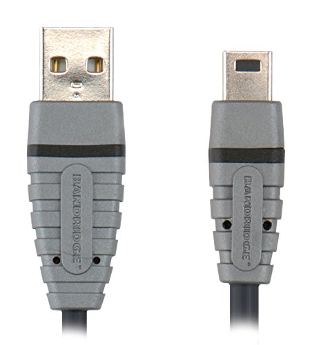 Bandridge BCL4401 Mini-USB Kabel (5-polig, 1 m) von BANDRIDGE