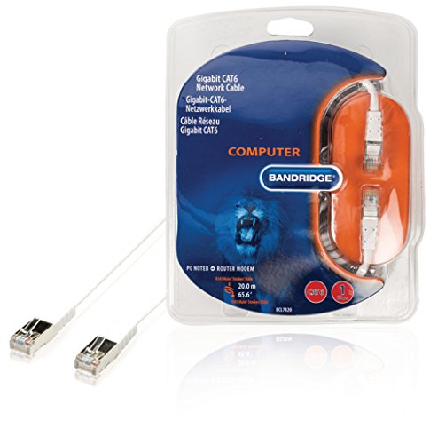 Bandridge BCL7320 Multimedia-CAT6-Netzwerkkabel 20 m von BANDRIDGE