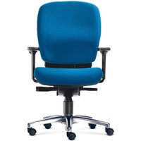 Bürodrehstuhl PROFI, Bandscheibensitz, Größe S, blau von 1000 Stühle