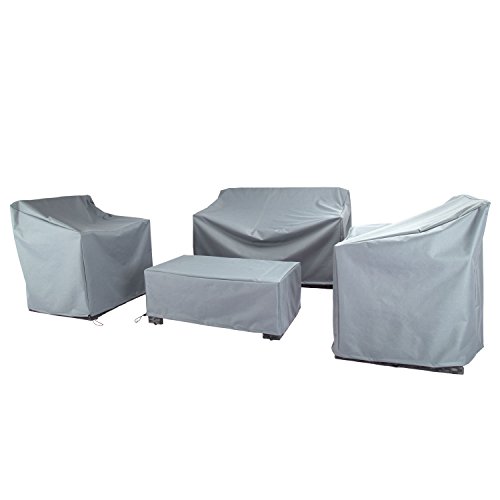 Baner Garten-N87 4-teilig im Veranda Terrasse Garten Möbel Bezug Set mit strapazierfähigem Stoff - Baner Garten-N87 4-teilig im Veranda Terrasse Garten Möbel Bezug Set mit strapazierfähigem Stoff - von Baner Garden