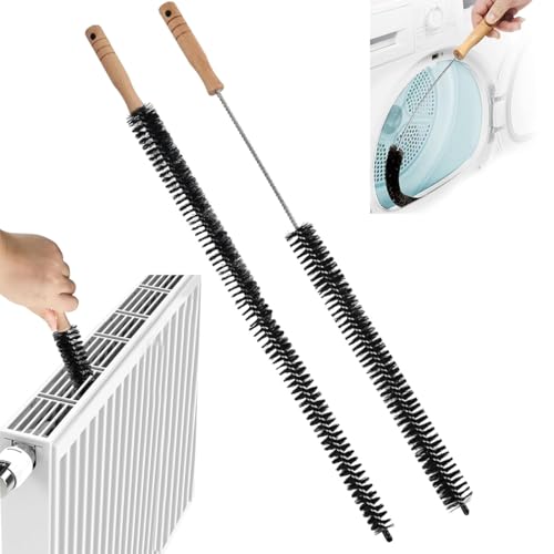 Bangbobi Heizungsreinigungsbürste - Effiziente Heizkörper Reinigungsbürste - Flexibles Design - Rutschfester Griff - Bequem Heizkörper und Raumluft reinigen von Bangbobi