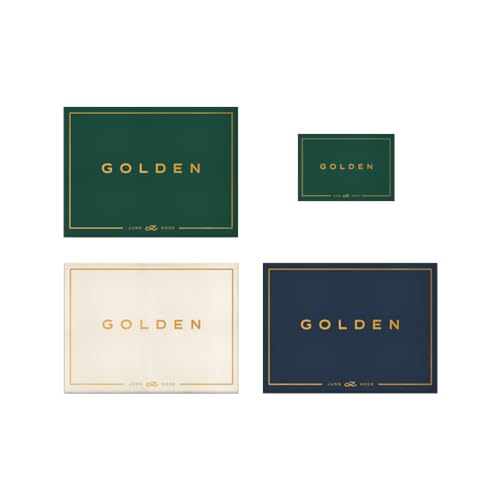 BTS Jung Kook 1st Solo Album GOLDEN (Standard 3 Version + Weverse Album-Set) von Bangtan