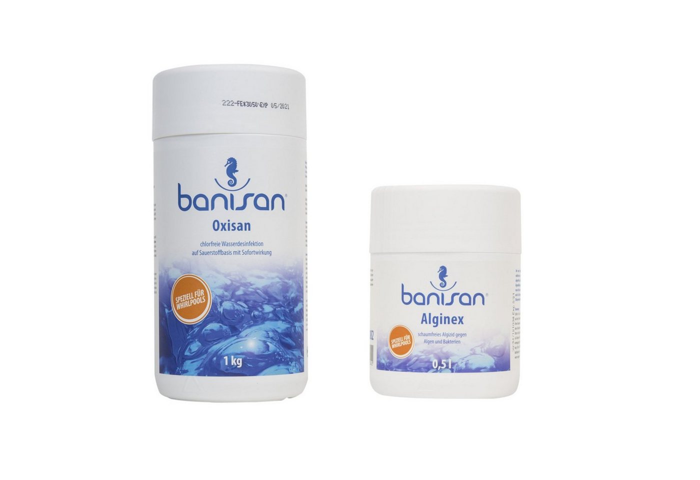 Banisan Poolpflege Banisan Oxisan 1 Kg Aktivsauerstoffgranulat + Alginex von Banisan