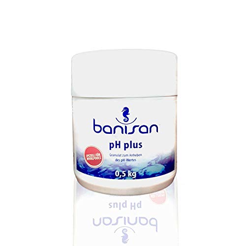 Banisan pH-Plus Granulat 500 g pH wert Heber pH Plus Granulat Whirlpool, Pool von Banisan