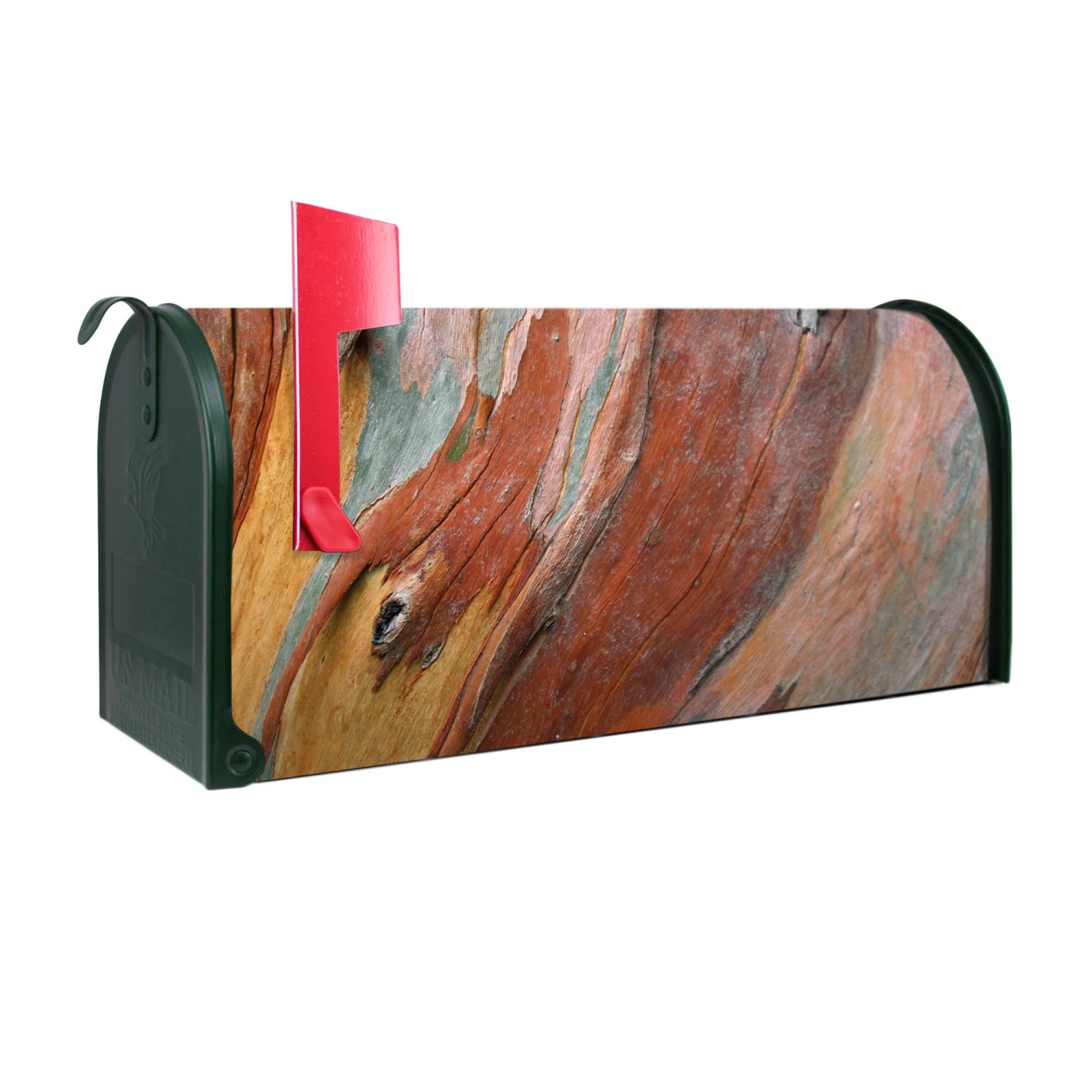 Banjado Amerikanischer Briefkasten Grün 48x22x16cm US Mailbox Letterbox Postkasten Stahl Pulverbeschichtet Motiv Coloured Wood Banjado Amerikanischer Briefkasten Grün 48x22x16cm US Mailbox Letterbox Postkasten Stahl Pulverbeschichtet Motiv Coloured Wood von Banjado