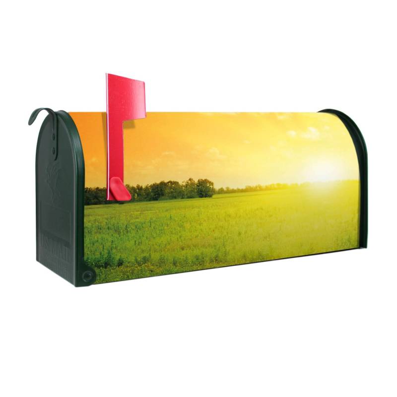 Banjado Amerikanischer Briefkasten Grün 48x22x16cm US Mailbox Letterbox Postkasten Stahl Pulverbeschichtet Motiv Guten Morgen 2 Banjado Amerikanischer Briefkasten Grün 48x22x16cm US Mailbox Letterbox Postkasten Stahl Pulverbeschichtet Motiv Guten Morgen 2 von Banjado