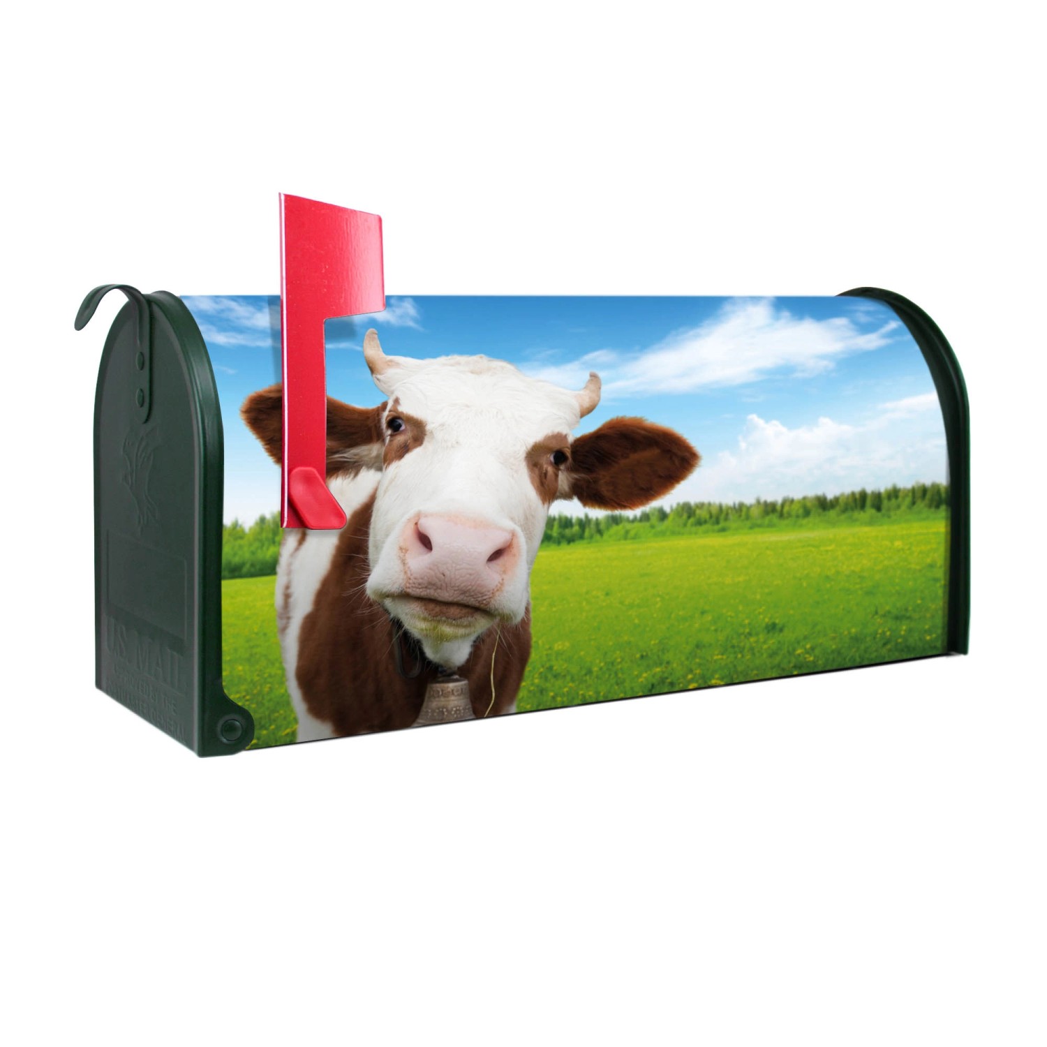 Banjado Amerikanischer Briefkasten Grün 48x22x16cm US Mailbox Letterbox Postkasten Stahl Pulverbeschichtet Motiv Pardon Banjado Amerikanischer Briefkasten Grün 48x22x16cm US Mailbox Letterbox Postkasten Stahl Pulverbeschichtet Motiv Pardon von Banjado