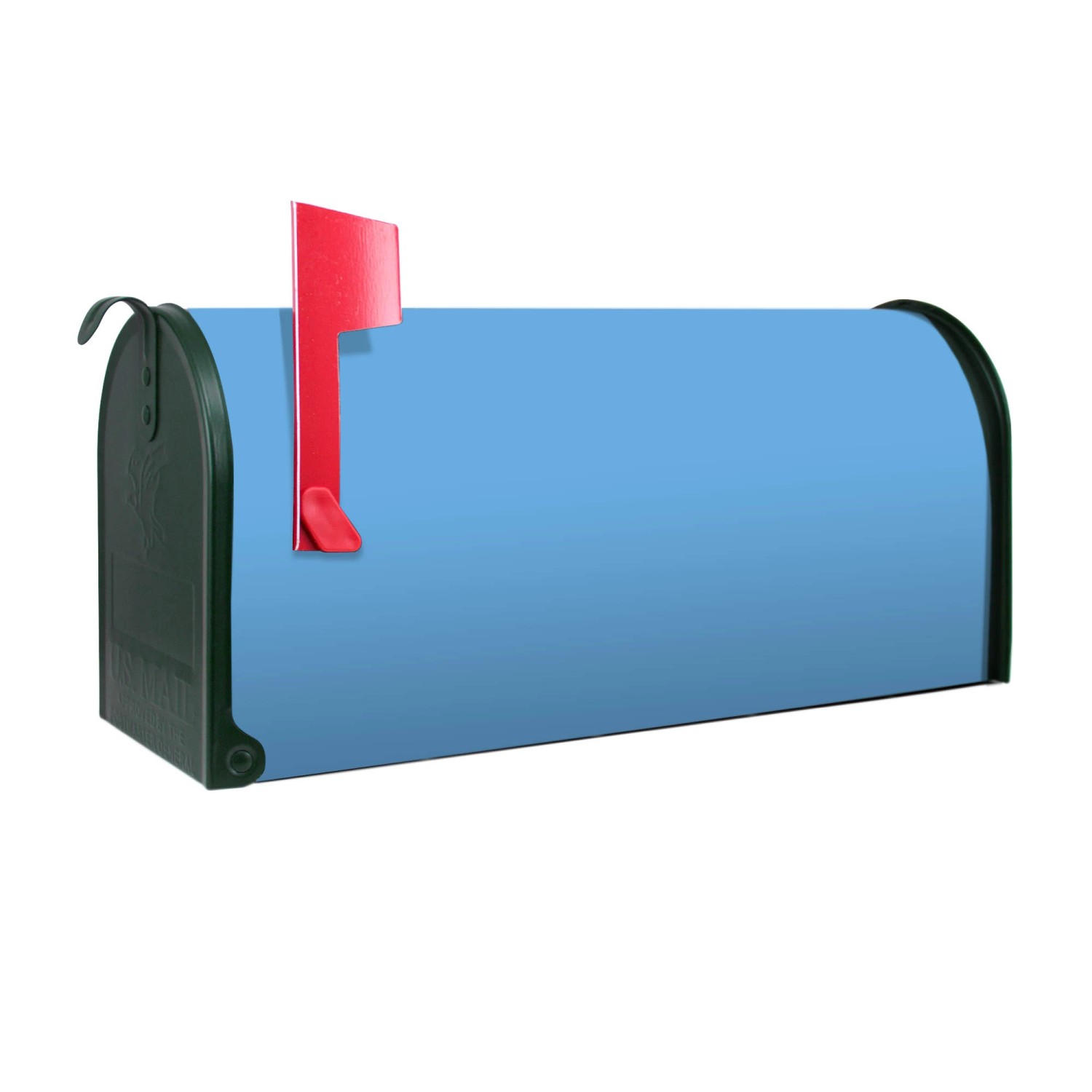 Banjado Amerikanischer Briefkasten Grün 48x22x16cm US Mailbox Letterbox Postkasten Stahl Pulverbeschichtet Motiv Pastellblau Banjado Amerikanischer Briefkasten Grün 48x22x16cm US Mailbox Letterbox Postkasten Stahl Pulverbeschichtet Motiv Pastellblau von Banjado