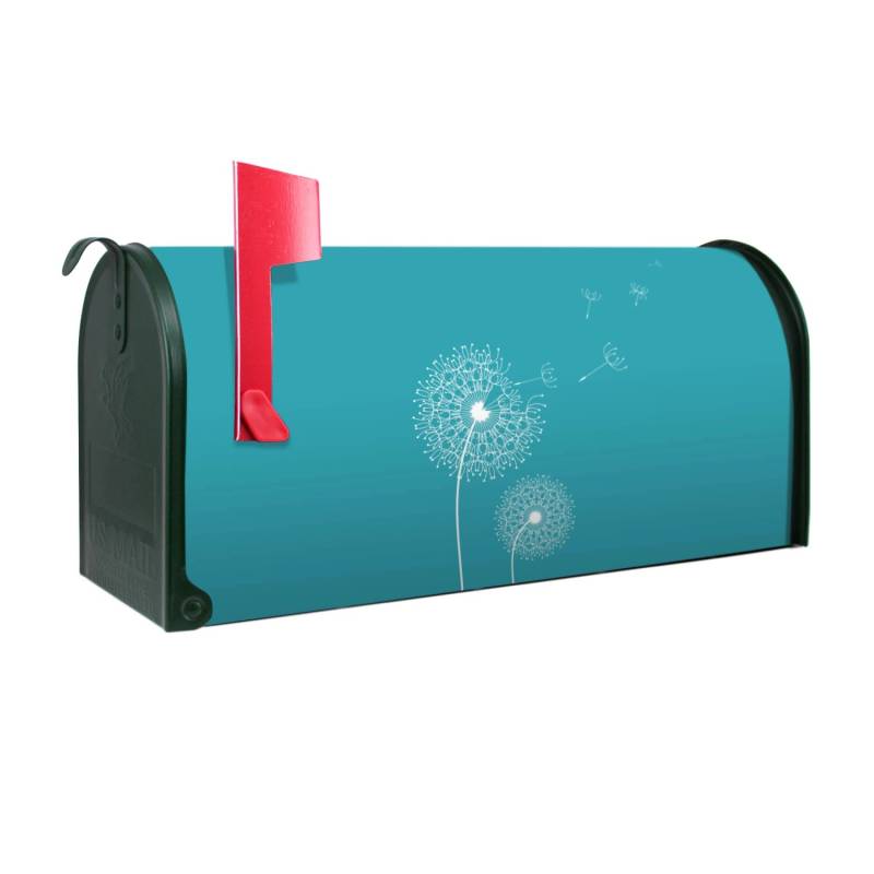 Banjado Amerikanischer Briefkasten Grün 48x22x16cm US Mailbox Letterbox Postkasten Stahl Pulverbeschichtet Motiv Pusteblume 4 Banjado Amerikanischer Briefkasten Grün 48x22x16cm US Mailbox Letterbox Postkasten Stahl Pulverbeschichtet Motiv Pusteblume 4 von Banjado