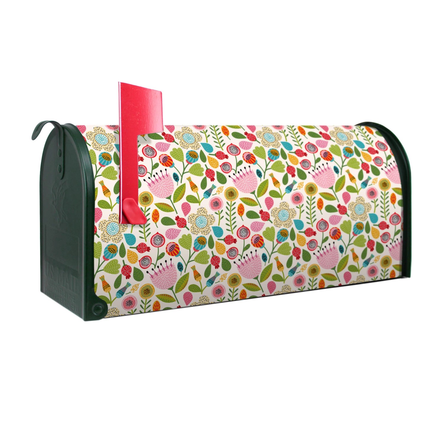 Banjado Amerikanischer Briefkasten Grün 48x22x16cm US Mailbox Letterbox Postkasten Stahl Pulverbeschichtet Motiv Rosa Kelch Hell Banjado Amerikanischer Briefkasten Grün 48x22x16cm US Mailbox Letterbox Postkasten Stahl Pulverbeschichtet Motiv Rosa Kelch Hell von Banjado