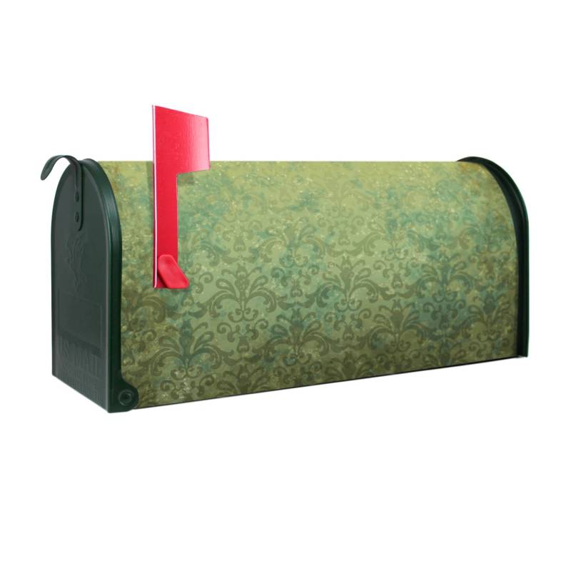 Banjado Amerikanischer Briefkasten Grün 48x22x16cm US Mailbox Letterbox Postkasten Stahl Pulverbeschichtet Motiv Vintage Messing Banjado Amerikanischer Briefkasten Grün 48x22x16cm US Mailbox Letterbox Postkasten Stahl Pulverbeschichtet Motiv Vintage Messing von Banjado