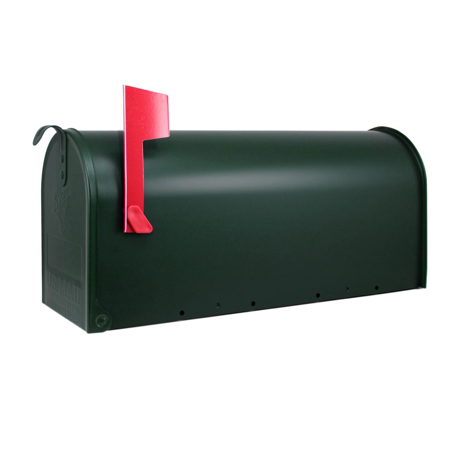 Banjado Amerikanischer Briefkasten Grün 51x22x17cm - US Mailbox / Letterbox Postkasten Stahl / Pulverbeschichtet Banjado Amerikanischer Briefkasten Grün 51x22x17cm - US Mailbox / Letterbox Postkasten Stahl / Pulverbeschichtet von Banjado