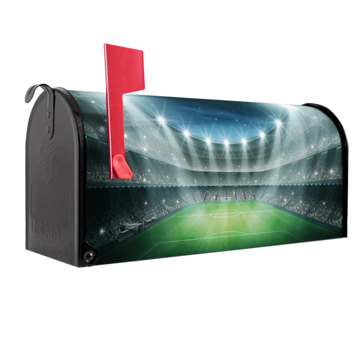 Banjado Amerikanischer Briefkasten Schwarz 48x22x16cm US Mailbox Letterbox Postkasten Stahl Pulverbeschichtet Motiv Arena Banjado Amerikanischer Briefkasten Schwarz 48x22x16cm US Mailbox Letterbox Postkasten Stahl Pulverbeschichtet Motiv Arena von Banjado