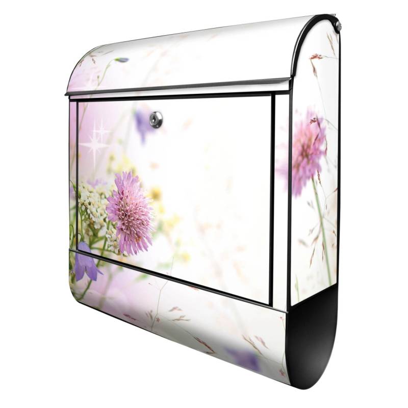 Banjado Design Briefkasten Schwarz Pulverbeschichtet, 39x47x14cm, 2 Schlüssel, Mit Zeitungsfach Motiv Glitzernde Wiese Banjado Design Briefkasten Schwarz Pulverbeschichtet, 39x47x14cm, 2 Schlüssel, Mit Zeitungsfach Motiv Glitzernde Wiese von Banjado