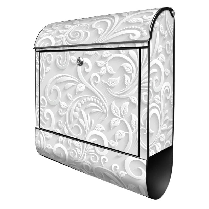 Banjado Briefkasten Anthrazit 37x37x10.5cm Groß / Inkl. Montagematerial & 2 Schlüsseln Motiv Sonnenblumen Banjado Briefkasten Anthrazit 37x37x10.5cm Groß / Inkl. Montagematerial & 2 Schlüsseln Motiv Sonnenblumen von Banjado