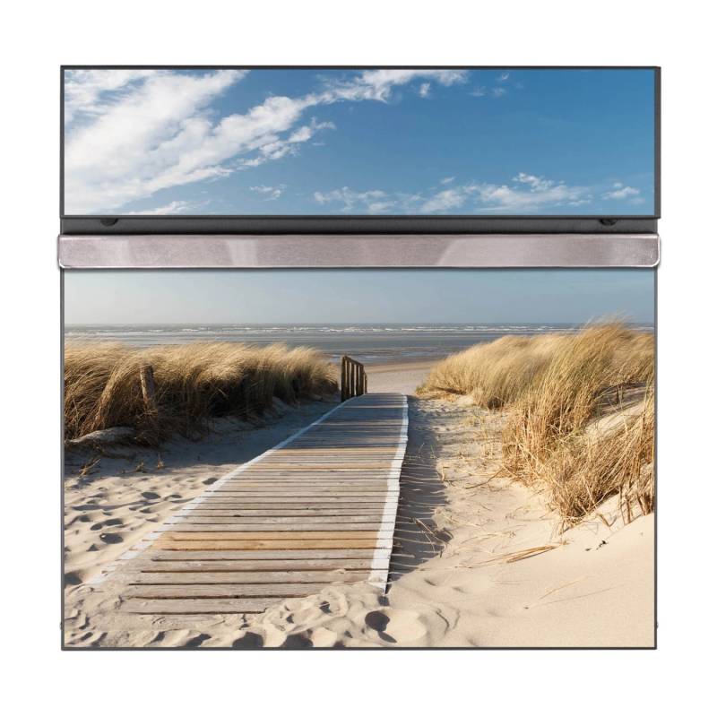 Banjado Briefkasten Anthrazit 37x37x10.5cm Groß / Inkl. Montagematerial & 2 Schlüsseln Motiv Dünen Banjado Briefkasten Anthrazit 37x37x10.5cm Groß / Inkl. Montagematerial & 2 Schlüsseln Motiv Dünen von Banjado