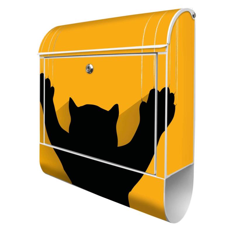 Banjado Briefkasten Anthrazit 37x37x10.5cm Groß / Inkl. Montagematerial & 2 Schlüsseln Motiv Bunte Bretterwand Banjado Briefkasten Anthrazit 37x37x10.5cm Groß / Inkl. Montagematerial & 2 Schlüsseln Motiv Bunte Bretterwand von Banjado