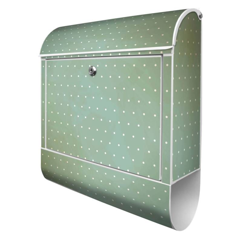 Banjado Design Briefkasten Weiß Pulverbeschichtet 39x47x14cm 2 Schlüssel Mit Zeitungsfach Motiv Punkte Im Focus Banjado Design Briefkasten Weiß Pulverbeschichtet 39x47x14cm 2 Schlüssel Mit Zeitungsfach Motiv Punkte Im Focus von Banjado