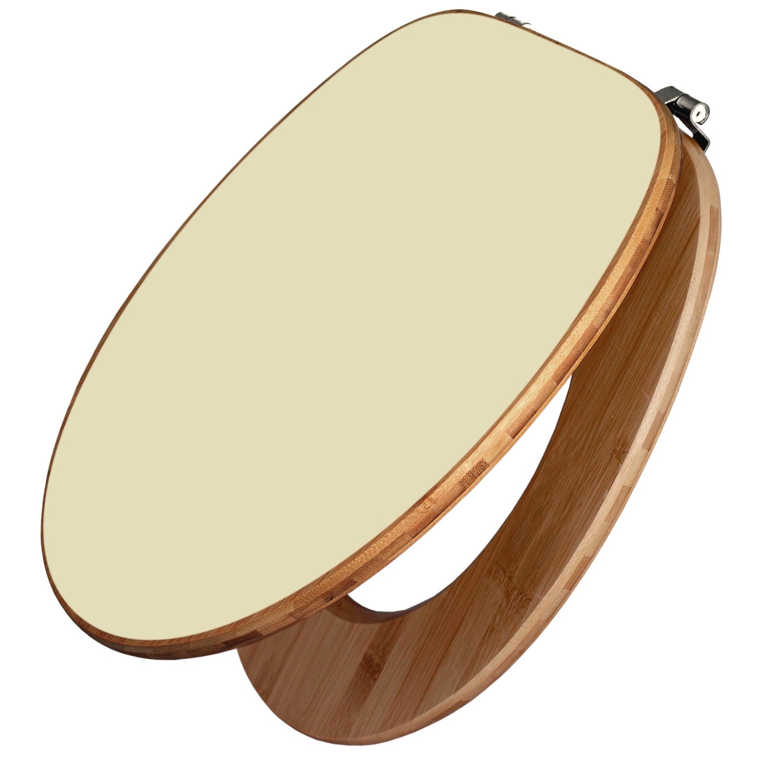 Banjado Design WC Sitz Bambus Toilettendeckel Toilettensitz Bambus Holz Klodeckel WC-Sitz Universal Scharnieren Motiv Beige Banjado Design WC Sitz Bambus Toilettendeckel Toilettensitz Bambus Holz Klodeckel WC-Sitz Universal Scharnieren Motiv Beige von Banjado