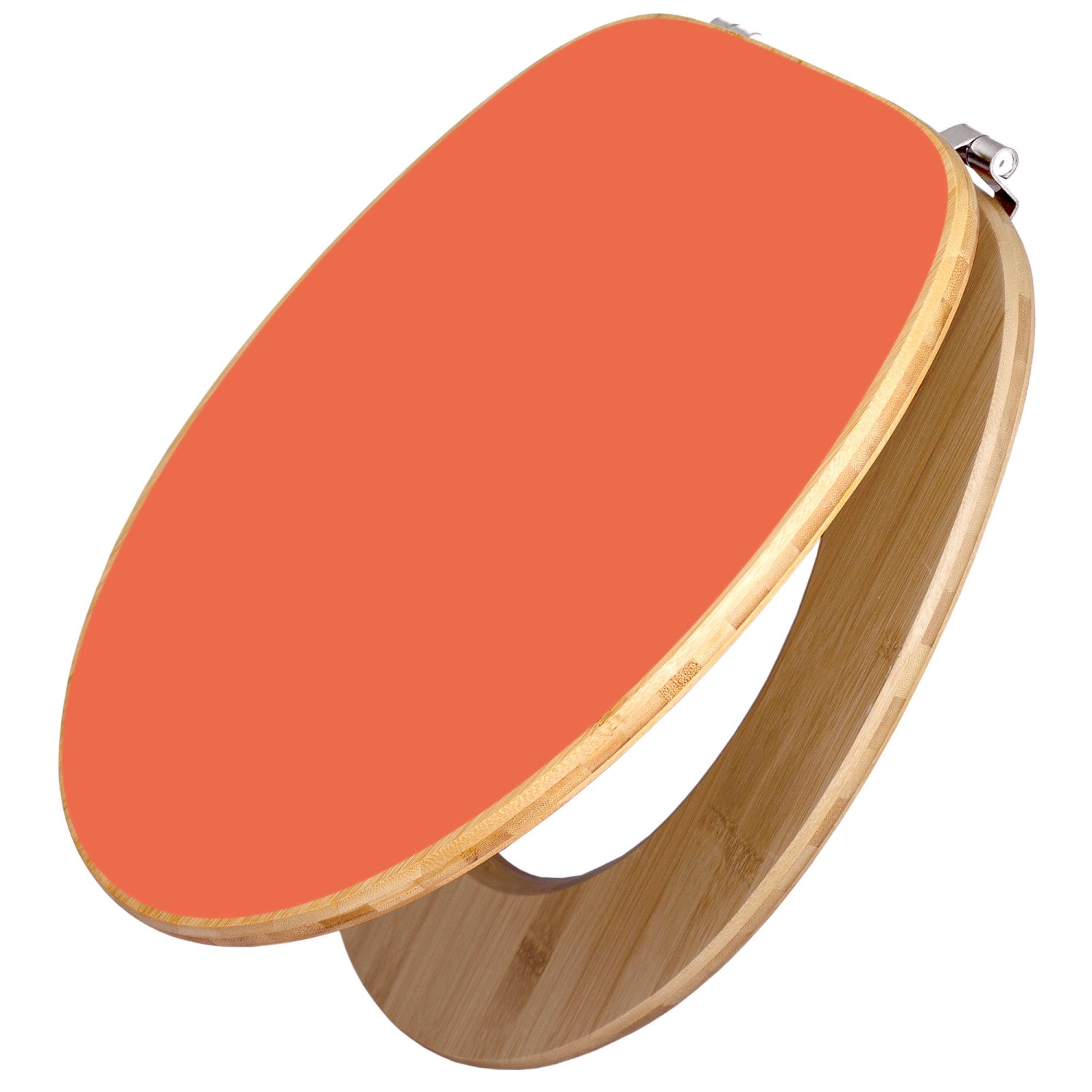 Banjado Design WC Sitz Bambus Toilettendeckel Toilettensitz Bambus Holz Klodeckel WC-Sitz Universal Scharnieren Motiv Orange Banjado Design WC Sitz Bambus Toilettendeckel Toilettensitz Bambus Holz Klodeckel WC-Sitz Universal Scharnieren Motiv Orange von Banjado
