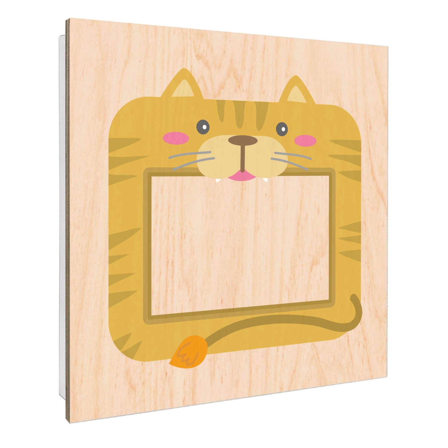 Banjado Großer Schlüsselbox Holz 30x30cm Weiß Scharnier Rechts 50 Haken Schlüsselkasten mit Holzfront Motiv Katzen-Fotorahmen Banjado Großer Schlüsselbox Holz 30x30cm Weiß Scharnier Rechts 50 Haken Schlüsselkasten mit Holzfront Motiv Katzen-Fotorahmen von Banjado