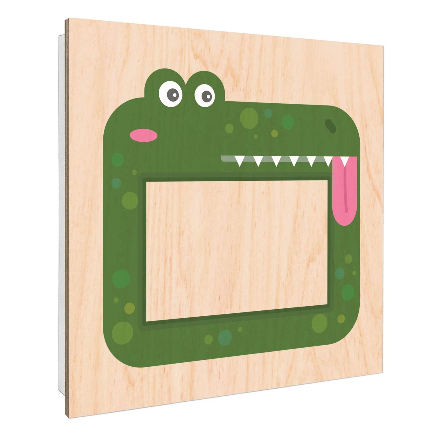 Banjado Großer Schlüsselbox Holz 30x30cm Weiß Scharnier Rechts 50 Haken Schlüsselkasten mit Holzfront Motiv Krokodil-Bilderrahmen Banjado Großer Schlüsselbox Holz 30x30cm Weiß Scharnier Rechts 50 Haken Schlüsselkasten mit Holzfront Motiv Krokodil-Bilderrahmen von Banjado