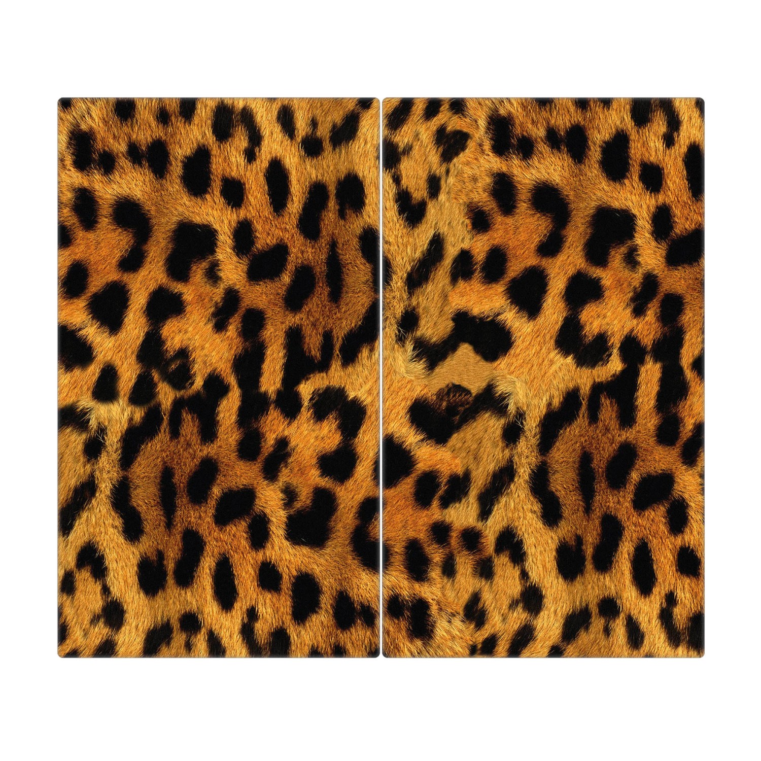 Banjado Herdabdeckplatte Glas 2 Teilig Je 30x52CM Schneidebrett Herdabdeckung Mit Motiv Leopard Banjado Herdabdeckplatte Glas 2 Teilig Je 30x52CM Schneidebrett Herdabdeckung Mit Motiv Leopard von Banjado
