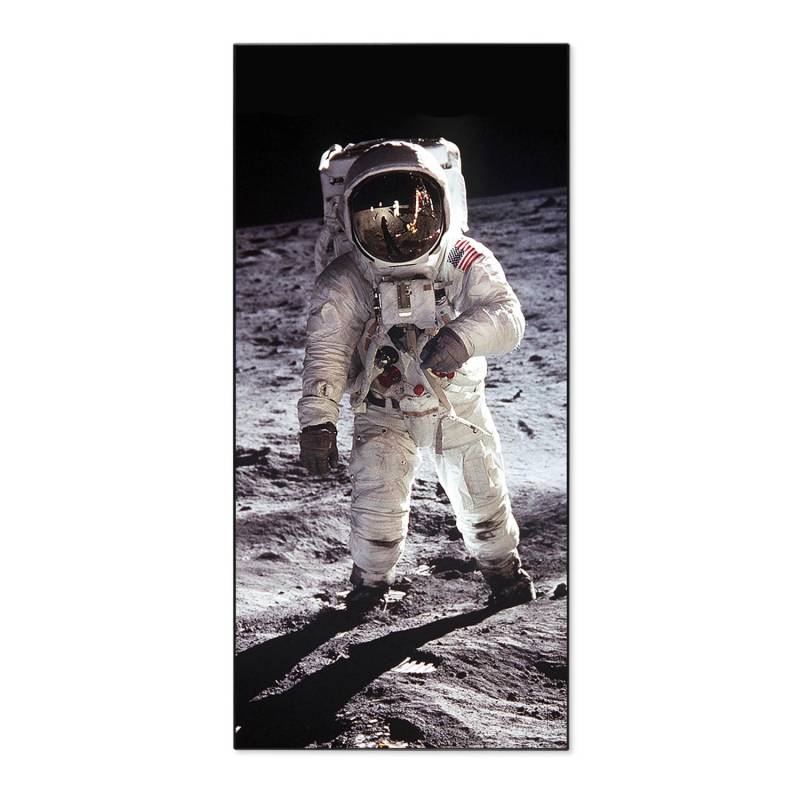 Banjado Magnettafel 37x78cm Magnetwand Schwarz Aus Metall Magnetpinnwand Pinnwand Inkl. 4 Magnete Motiv Astronaut Banjado Magnettafel 37x78cm Magnetwand Schwarz Aus Metall Magnetpinnwand Pinnwand Inkl. 4 Magnete Motiv Astronaut von Banjado