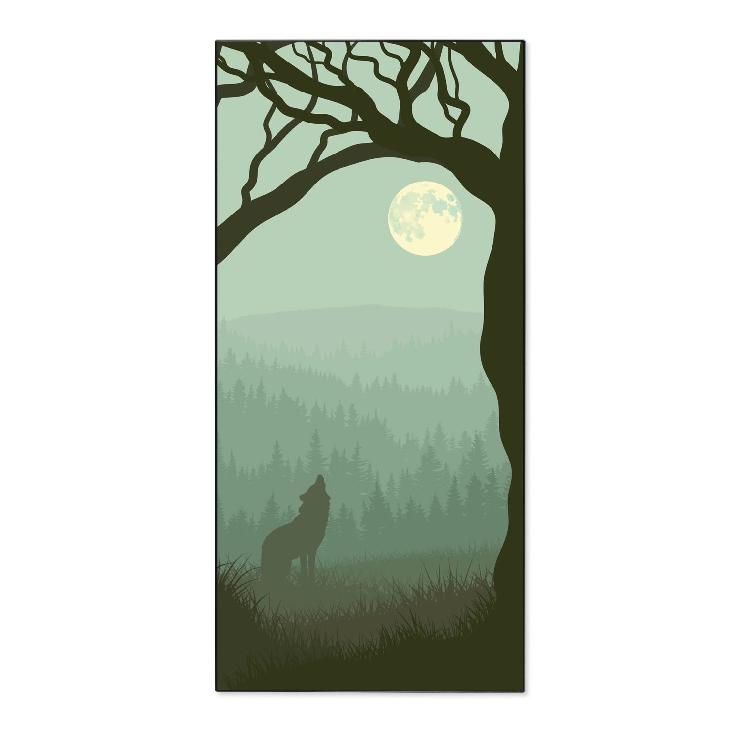 Banjado Magnettafel 37x78cm Magnetwand Schwarz Aus Metall Magnetpinnwand Pinnwand Inkl. 4 Magnete Motiv Heulender Wolf Banjado Magnettafel 37x78cm Magnetwand Schwarz Aus Metall Magnetpinnwand Pinnwand Inkl. 4 Magnete Motiv Heulender Wolf von Banjado