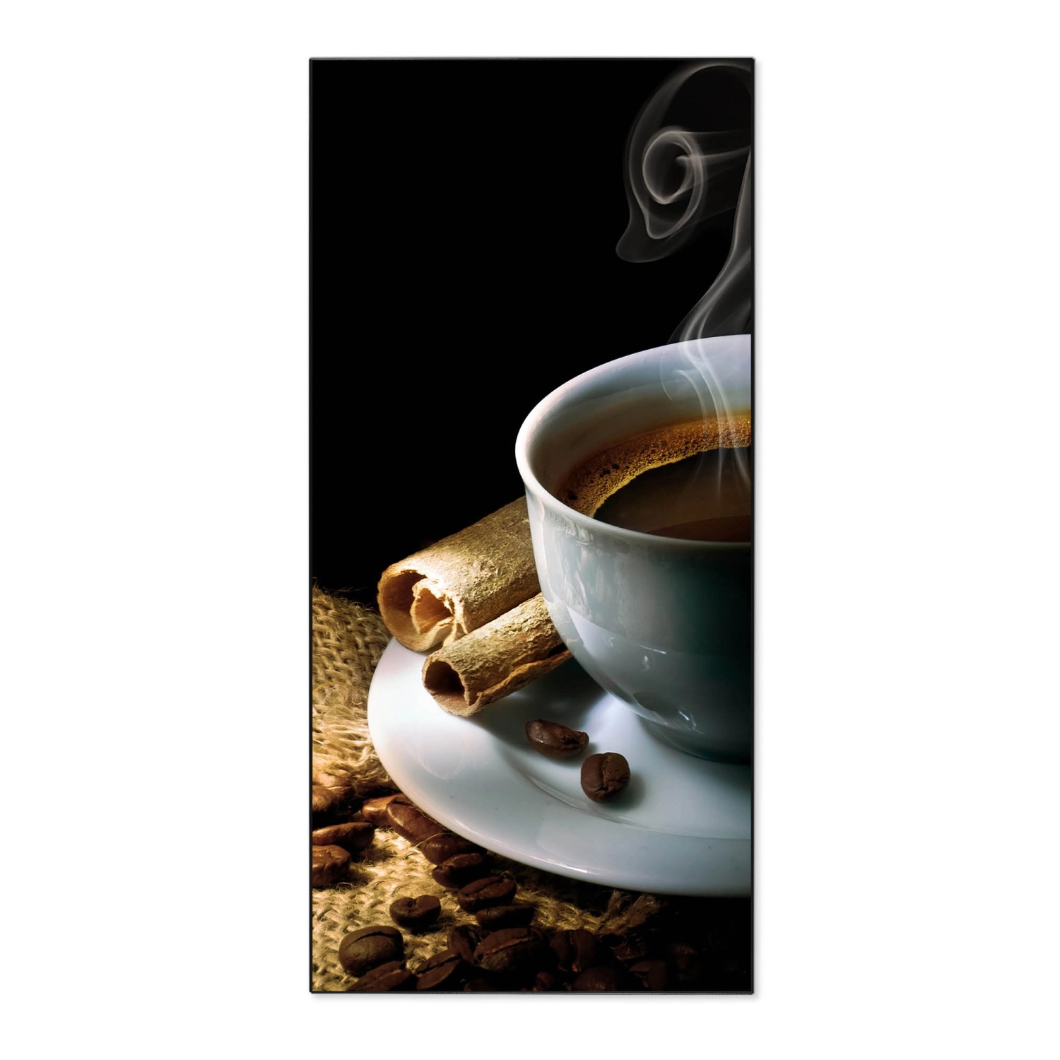 Banjado Magnettafel 37x78cm Magnetwand Schwarz Aus Metall Magnetpinnwand Pinnwand Inkl. 4 Magnete Motiv Hot Coffee Banjado Magnettafel 37x78cm Magnetwand Schwarz Aus Metall Magnetpinnwand Pinnwand Inkl. 4 Magnete Motiv Hot Coffee von Banjado