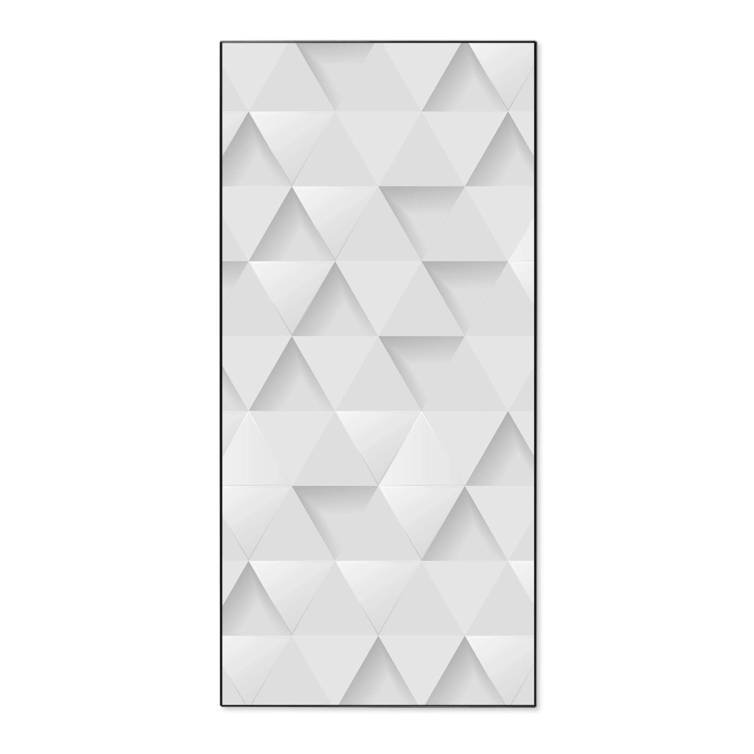 Banjado Magnettafel 37x78cm Magnetwand Schwarz Aus Metall Magnetpinnwand Pinnwand Inkl. 4 Magnete Motiv Weisse Dreiecke Banjado Magnettafel 37x78cm Magnetwand Schwarz Aus Metall Magnetpinnwand Pinnwand Inkl. 4 Magnete Motiv Weisse Dreiecke von Banjado