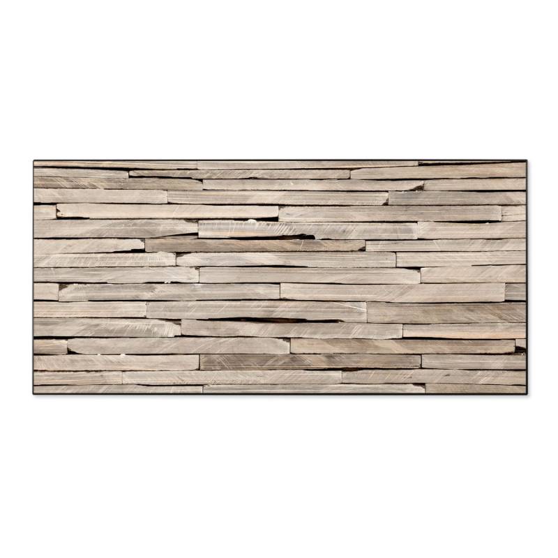 Banjado Magnettafel 78x37cm Magnetwand  Schwarz Aus Metall Magnetpinnwand Pinnwand Inkl. 4 Magnete Motiv Steinplatten von Banjado