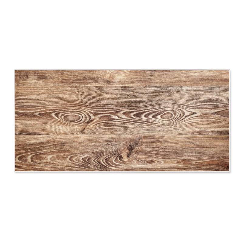 Banjado Magnettafel 78x37cm Magnetwand  Weiß Aus Metall Magnetpinnwand Pinnwand Inkl. 4 Magnete Motiv Maserung von Banjado