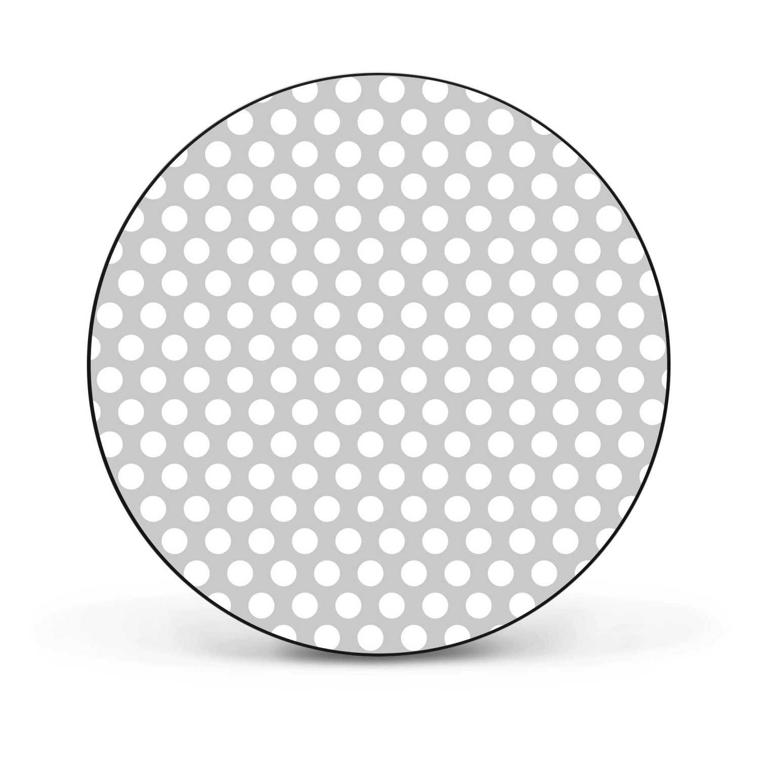 Banjado Magnettafel Rund Größe 47cm Magnetwand Schwarz Aus Metall Magnetpinnwand Pinnwand Motiv Punkte Grau Banjado Magnettafel Rund Größe 47cm Magnetwand Schwarz Aus Metall Magnetpinnwand Pinnwand Motiv Punkte Grau von Banjado