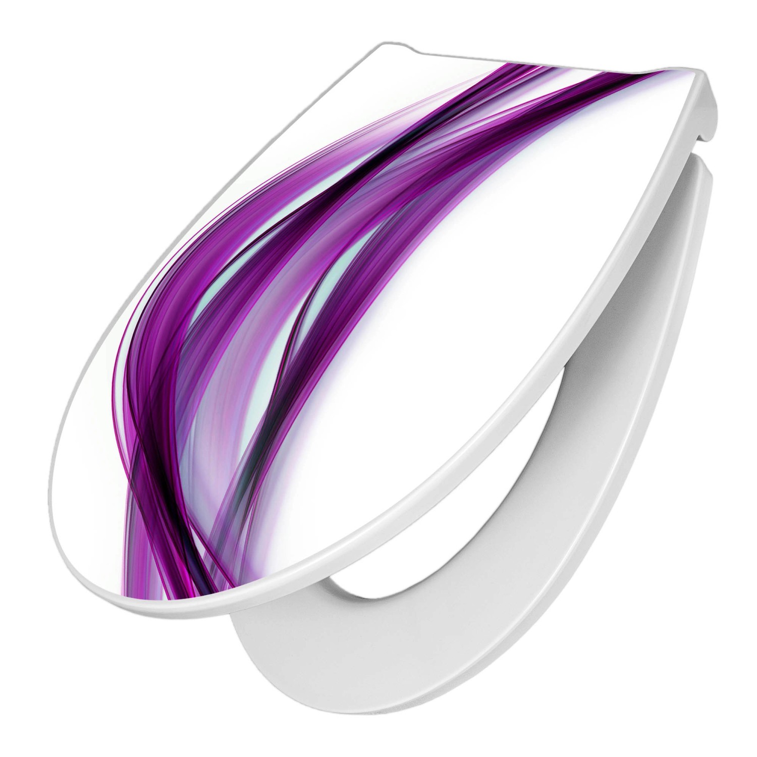 Banjado Premium Toilettendeckel Mit Absenkautomatik WC-Sitz Soft Close Hygienischer Klodeckel Duroplast Mit Motiv Violet Element Banjado Premium Toilettendeckel Mit Absenkautomatik WC-Sitz Soft Close Hygienischer Klodeckel Duroplast Mit Motiv Violet Element von Banjado