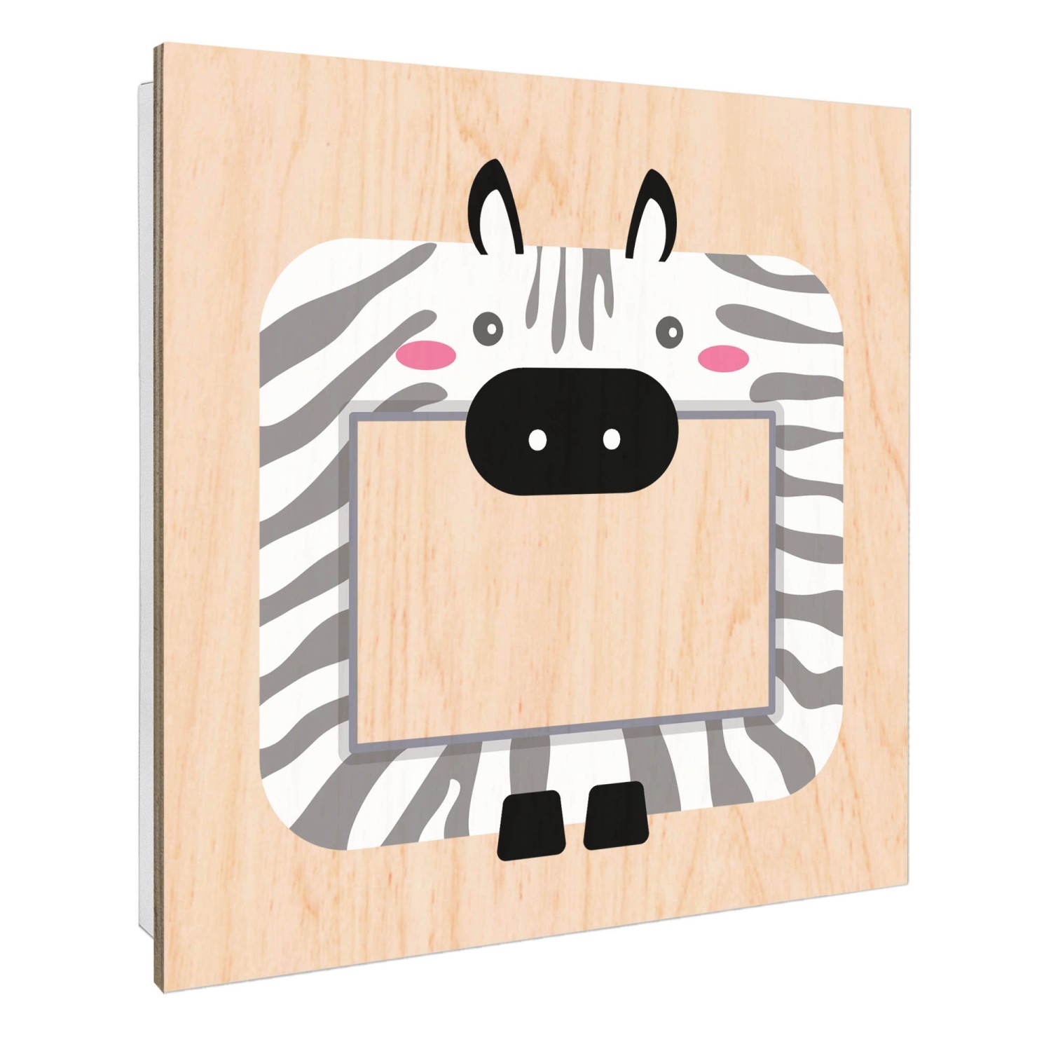 Banjado Schlüsselkasten mit Holzfront 30x30cm Weiß Scharnier Links 50 Haken Wand Schlüsselaufbewahrung Motiv Zebra Bilderrahmen Banjado Schlüsselkasten mit Holzfront 30x30cm Weiß Scharnier Links 50 Haken Wand Schlüsselaufbewahrung Motiv Zebra Bilderrahmen von Banjado