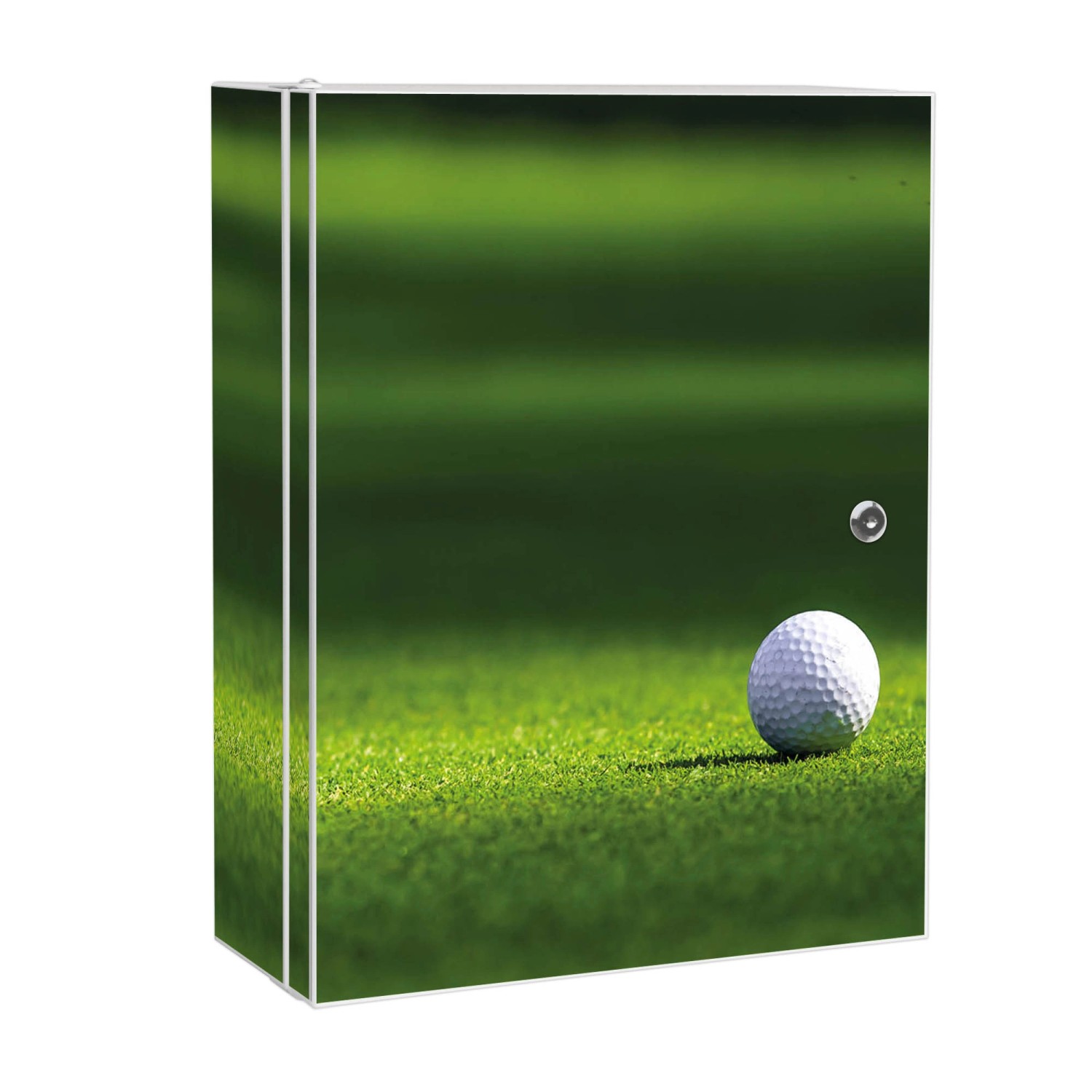 Banjado XXL Medizinschrank Abschliessbar 35x46x15cm Arzneischrank Weiß Aus Metall Mit Motiv Einsamer Golfball Banjado XXL Medizinschrank Abschliessbar 35x46x15cm Arzneischrank Weiß Aus Metall Mit Motiv Einsamer Golfball von Banjado