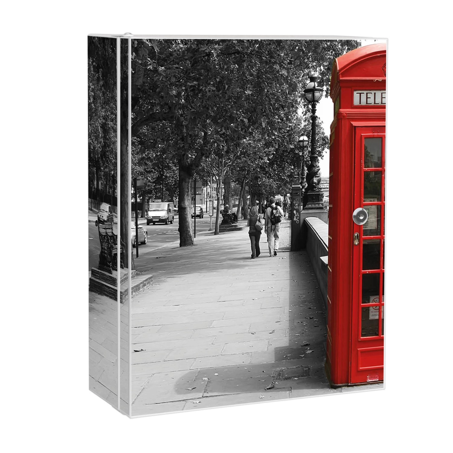 Banjado XXL Medizinschrank Abschliessbar 35x46x15cm Arzneischrank Weiß Aus Metall Mit Motiv London Red Telephone Banjado XXL Medizinschrank Abschliessbar 35x46x15cm Arzneischrank Weiß Aus Metall Mit Motiv London Red Telephone von Banjado