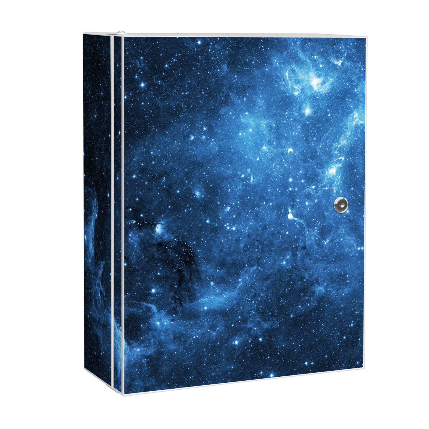 Banjado XXL Medizinschrank Abschliessbar 35x46x15cm Arzneischrank Weiß Aus Metall Mit Motiv Universum Banjado XXL Medizinschrank Abschliessbar 35x46x15cm Arzneischrank Weiß Aus Metall Mit Motiv Universum von Banjado