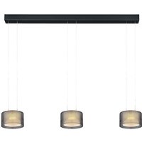 Bankamp Grand LED Pendelleuchte, 3-flg., Vertical flex von Bankamp