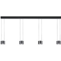 Bankamp Impulse LED Pendelleuchte, 4-flg., Vertical flex von Bankamp