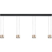 Bankamp Impulse LED Pendelleuchte, 4-flg., Vertical flex von Bankamp