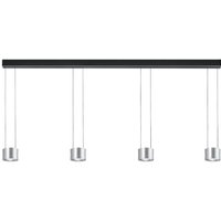 Bankamp Impulse LED Pendelleuchte, 4-flg., Vertical flex von Bankamp