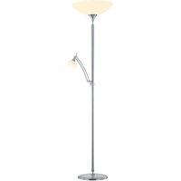 Bankamp Leuchten Opera LED Stehleuchte mit Lesearm Nickel matt / Chrom von Bankamp Leuchten