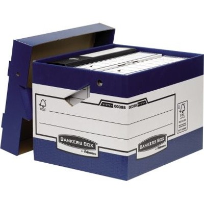 Archivbox Ergo Box Heavy Duty 0038801 blau von Bankers Box