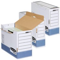 Bankers Box Archivboxen für Ordner 15,5 x 26,5 x 32,7 cm von Bankers Box