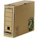 Bankers Box Earth Serie Archivschachtel A4 FSC Braun 250 (H) x 100 (B) x 315 (T) mm 20 Stück von Bankers Box