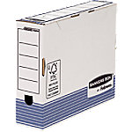 Bankers Box System Archivschachtel A4 Fastfold FSC Weiß 260 (H) x 80 (B) x 315 (T) mm 10 Stück von Bankers Box